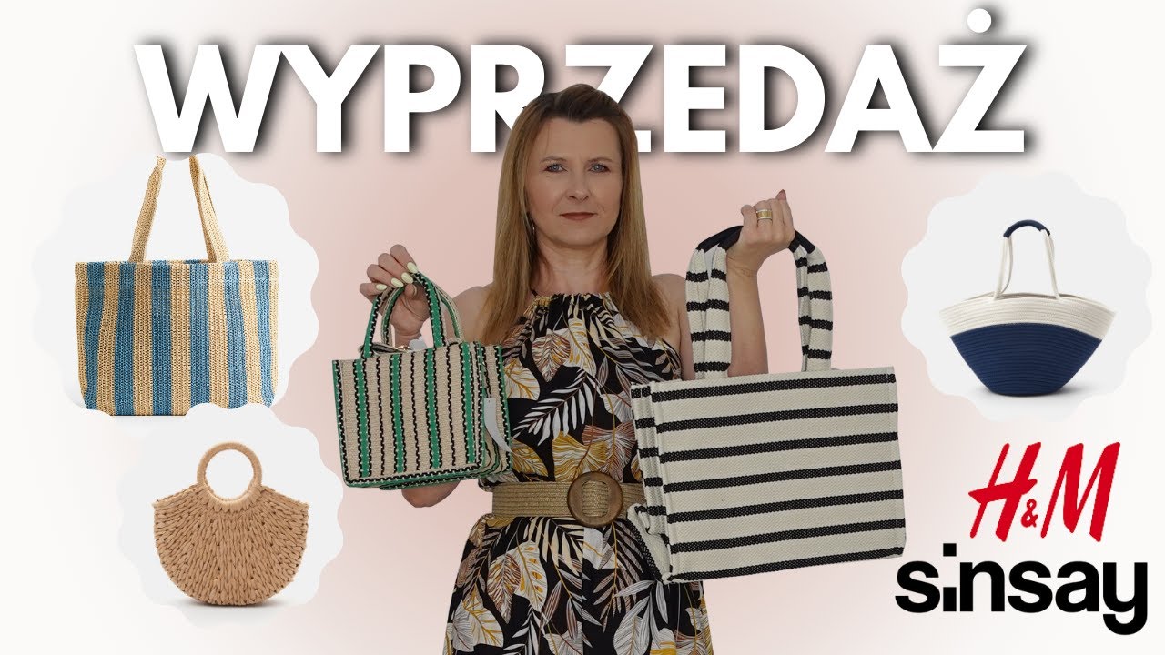WYPRZEDAŻ🔥 TOREBKI IDEALNE NA LATO👜 H&M, SINSAY☀️