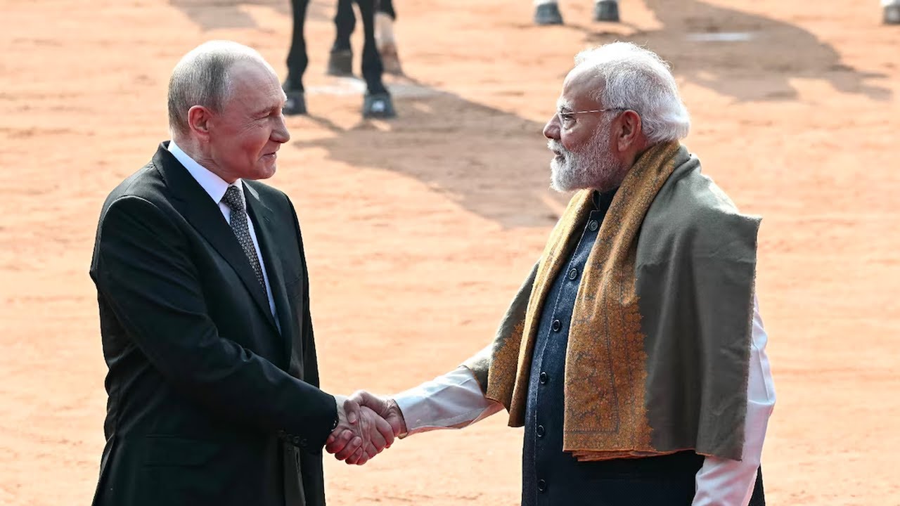Poutine en Inde pour relancer le p&eacute;trole russe