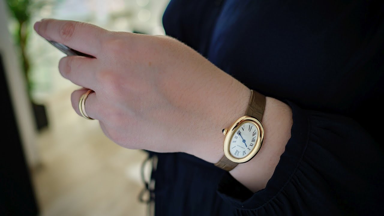 Cartier Baignoire wrist-roll
