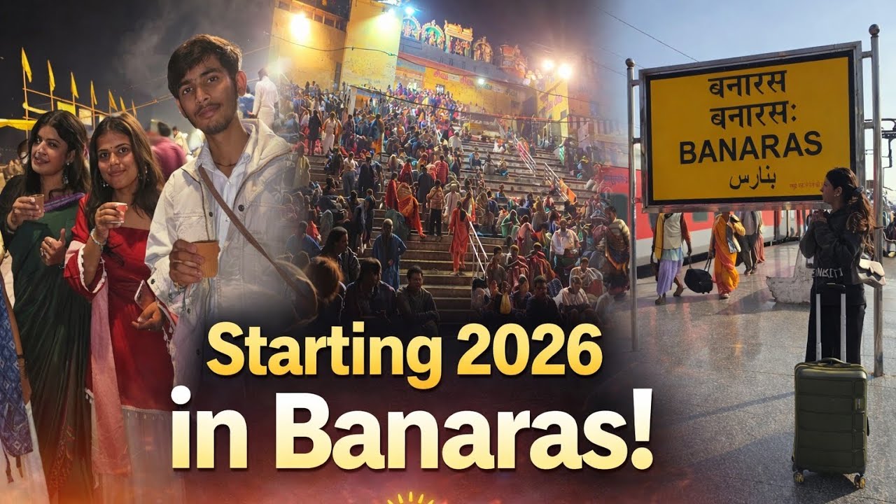 2026 ki shuruwat Banaras ke saath 🙏🔱