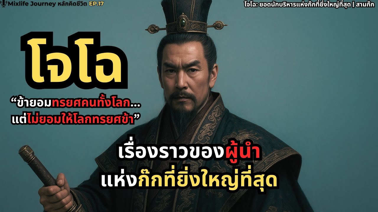 โจโฉ: ยอดนักบริหารแห่งก๊กที่ยิ่งใหญ่ที่สุด | สามก๊ก| Podcast EP.17