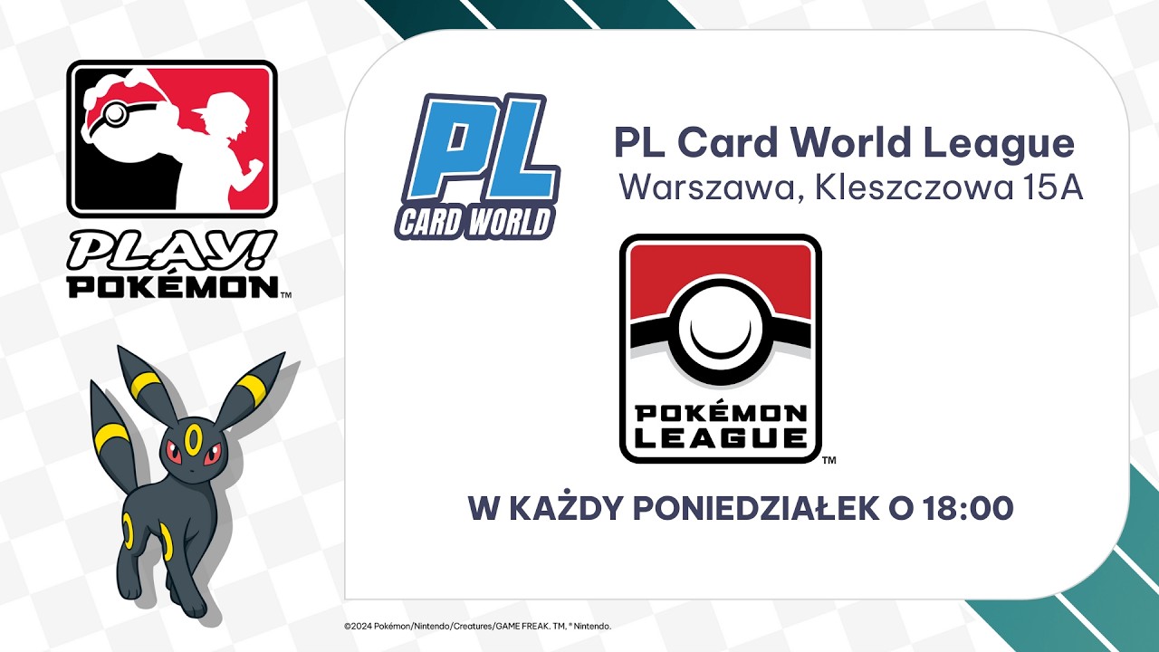PL Card World LEAGUE #19 Play!Pokemon | Warszawa | LIVE z turnieju