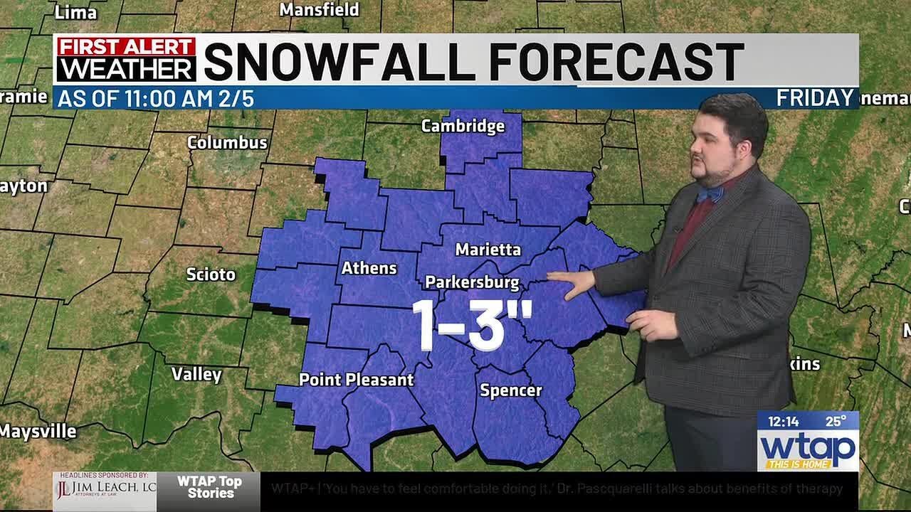 WTAP First Alert Weather Noon Update 2/5