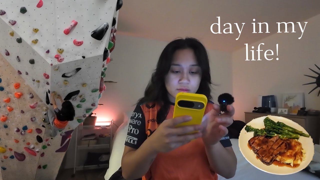 A Day in My Life: Climbing, Grocery Shopping & Cooking 🍳🧗‍♀️