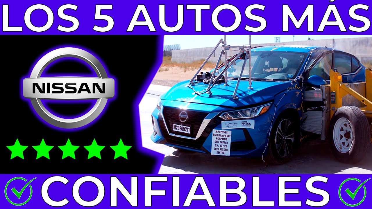 LOS 5 MEJORES AUTOS DE NISSAN | AQU&Iacute; se FABRICAN los modelos m&aacute;s vendidos de autos y suv NISSAN 2025