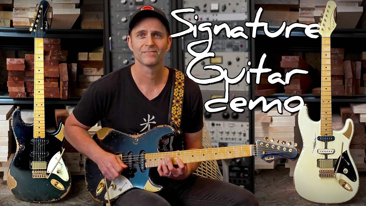 Dweezil Zappa Signature Guitar - see my Weird Knob!