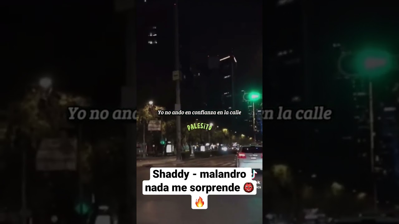 Shaddy - Malandro nada me sorprende 👹🔥 