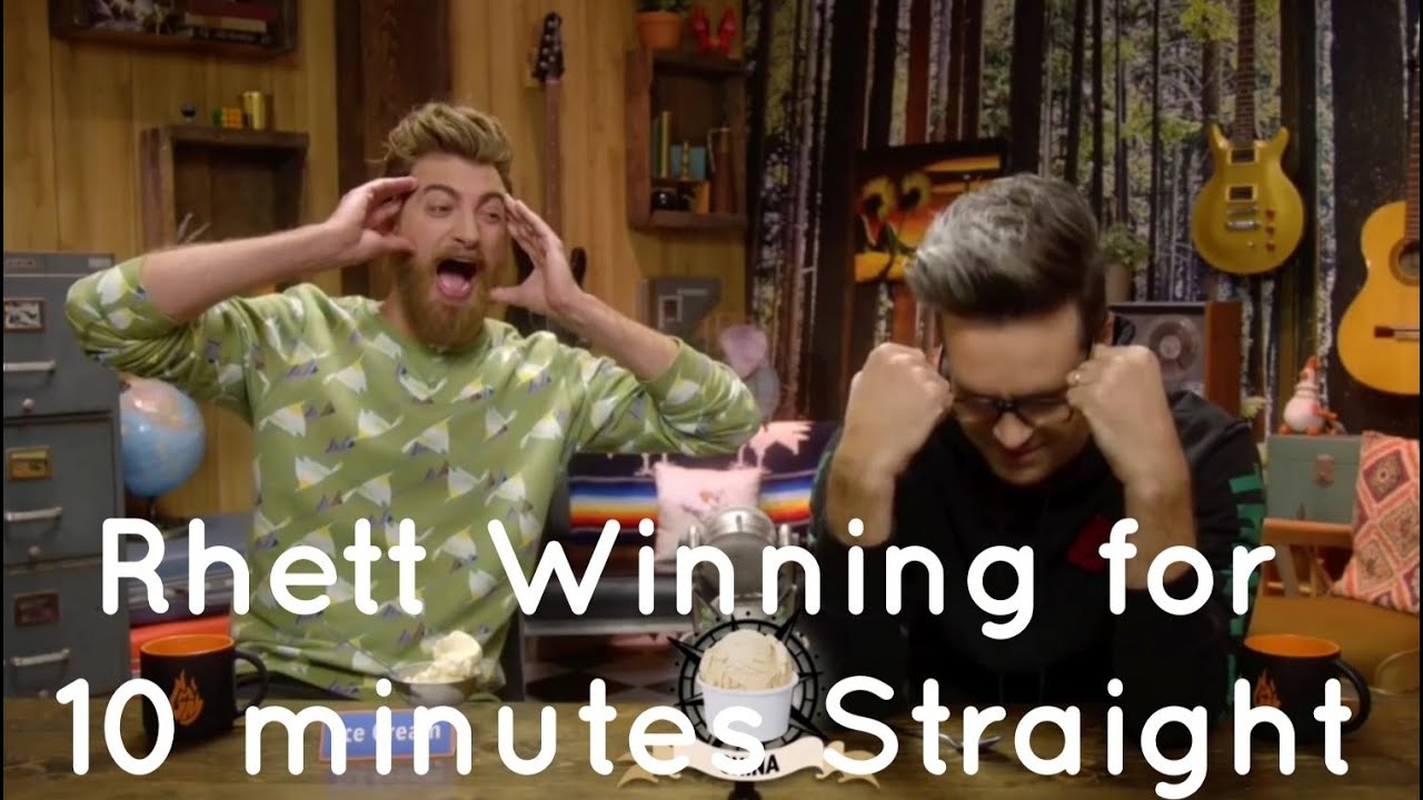 Rhett winning for 10 minutes Straight. (GMM)