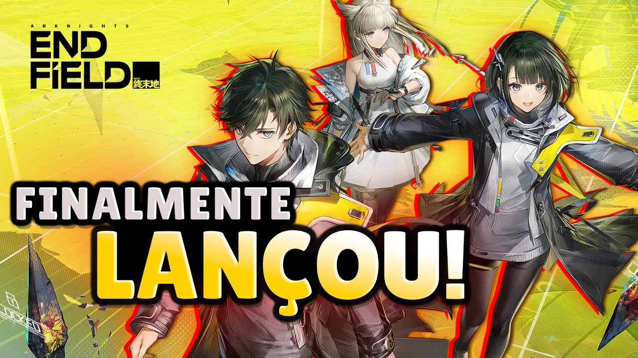 🔴 LANÇAMENTO DE ARKNIGHTS ENDFIELD ✨ e lá vamos nós com mais um Gacha 😭