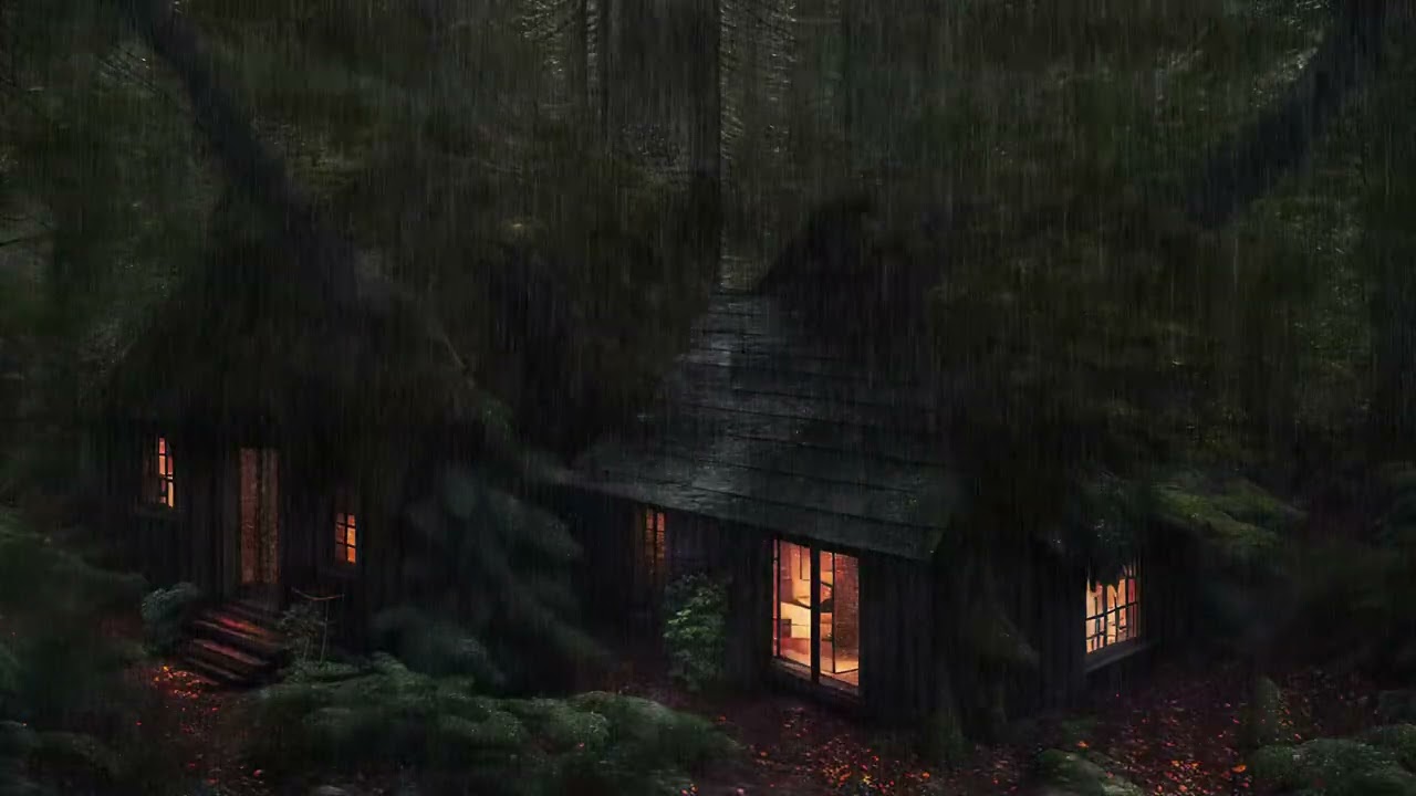 8 Hours Rain Sounds for Deep Sleep 🌧️ Relaxing Rain Noise All Night
