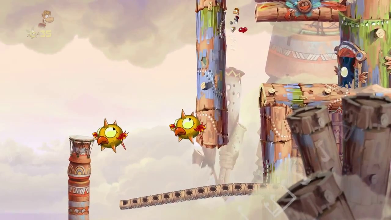 Rayman Origins: Level 45 - Snake Eyes