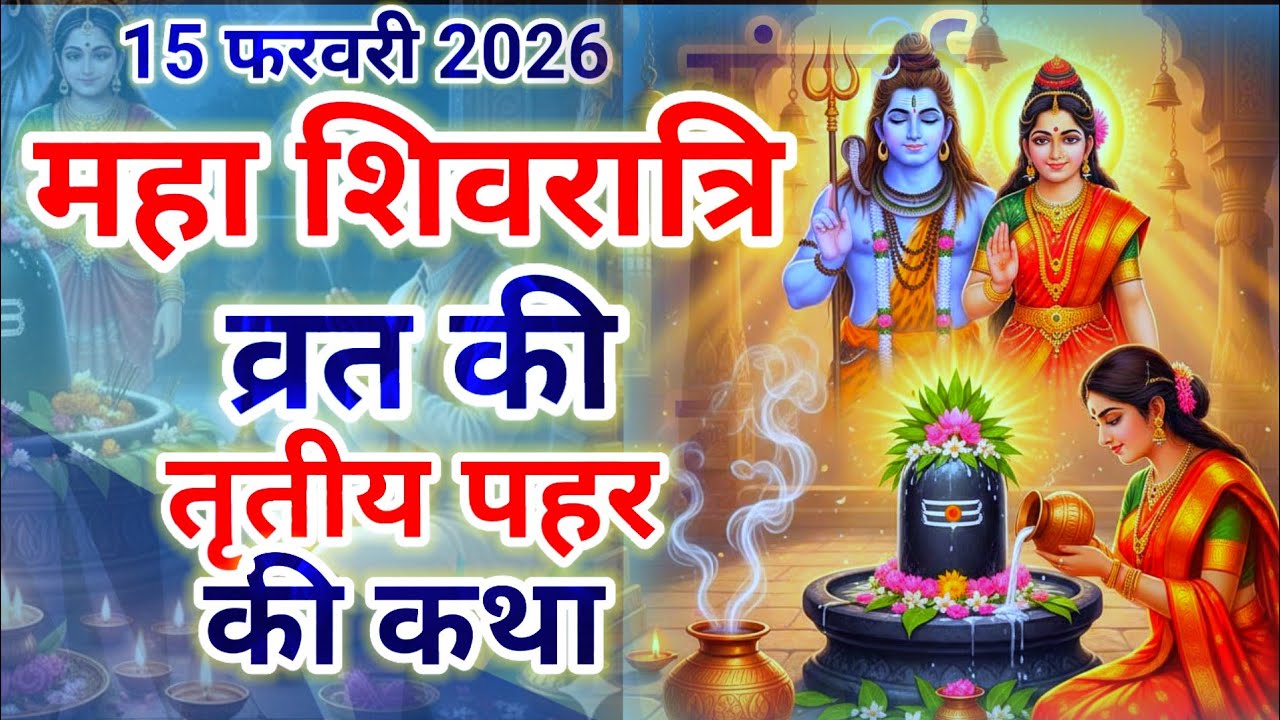 महाशिवरात्रि व्रत के तृतीय पहर की कथा || Mahashivratri vrat ke tritiya pahar ki katha ||