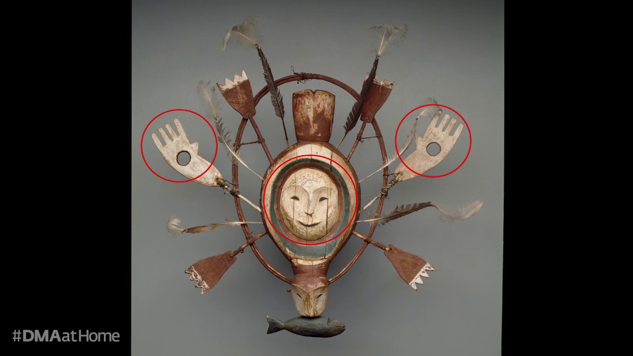Break for Art | Mask with Seal or Sea Otter Spirit | #DMAatHome