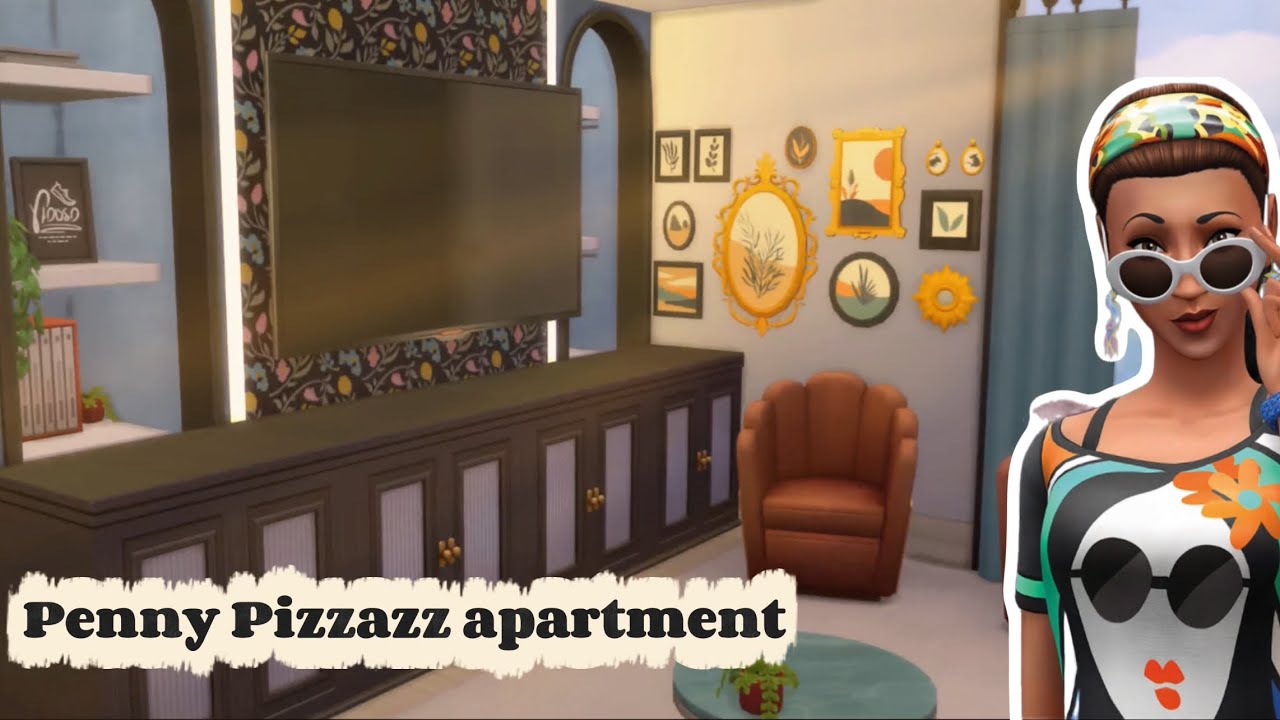 Rebuild Penny Pizzazz Apartment in San Myshuno TS4 | Speed Build | NOCC