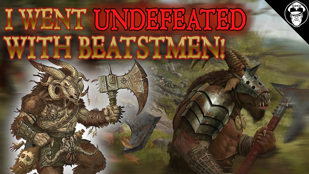 So I Went UNDEFEATED with Beastmen Brayherds at a Tournament! | After Action Report | Old World