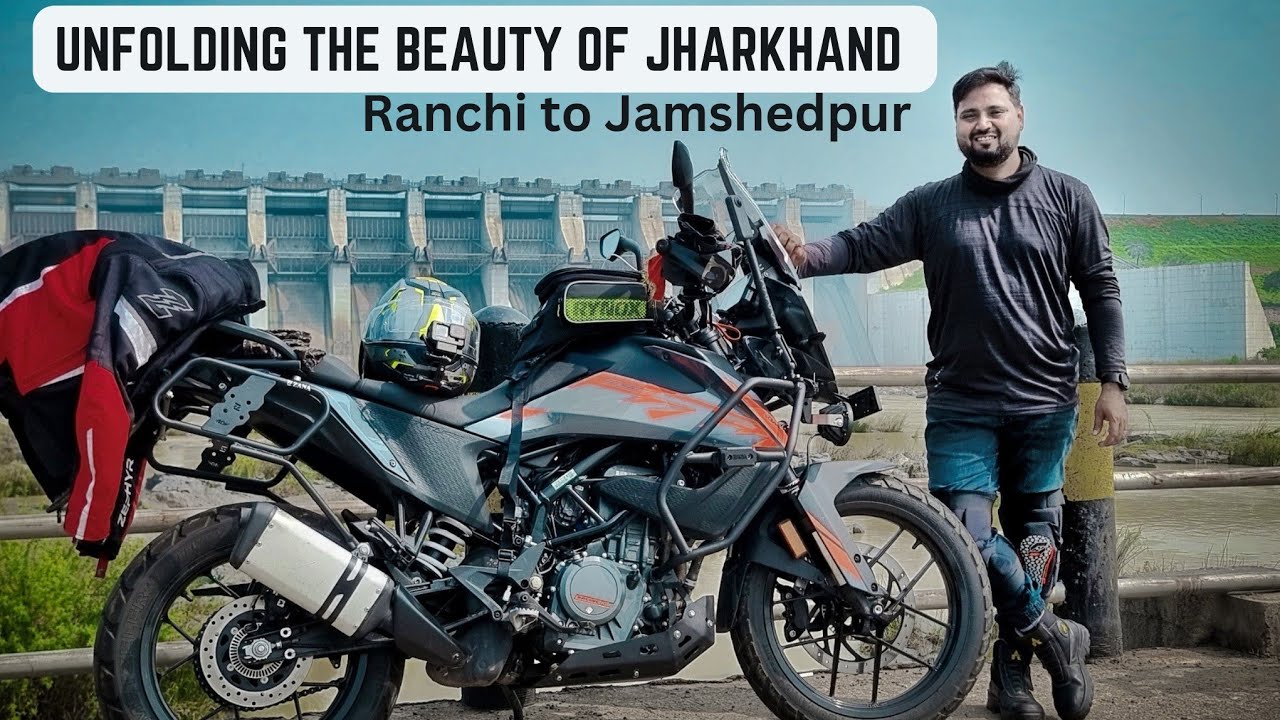 Ranchi to Jamshedpur Motorcycle Journey, Exploring the beauty of Jharkhand, Tourist Places, KTM 390A