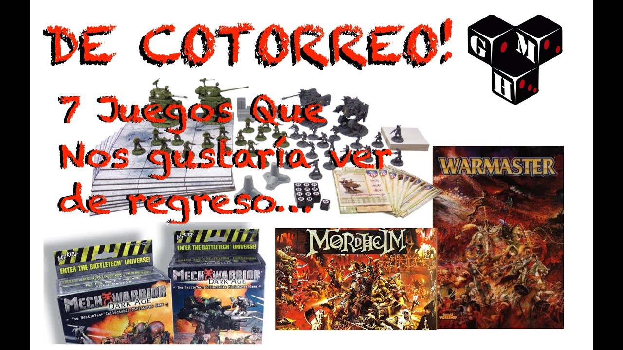 De Cotorreo! 7 Juegos que nos gustaría ver de regreso en las tiendas.