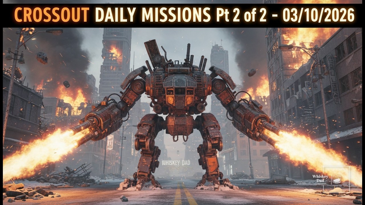 Crossout Daily Missions Pt 2 of 2 - 03/10/2026