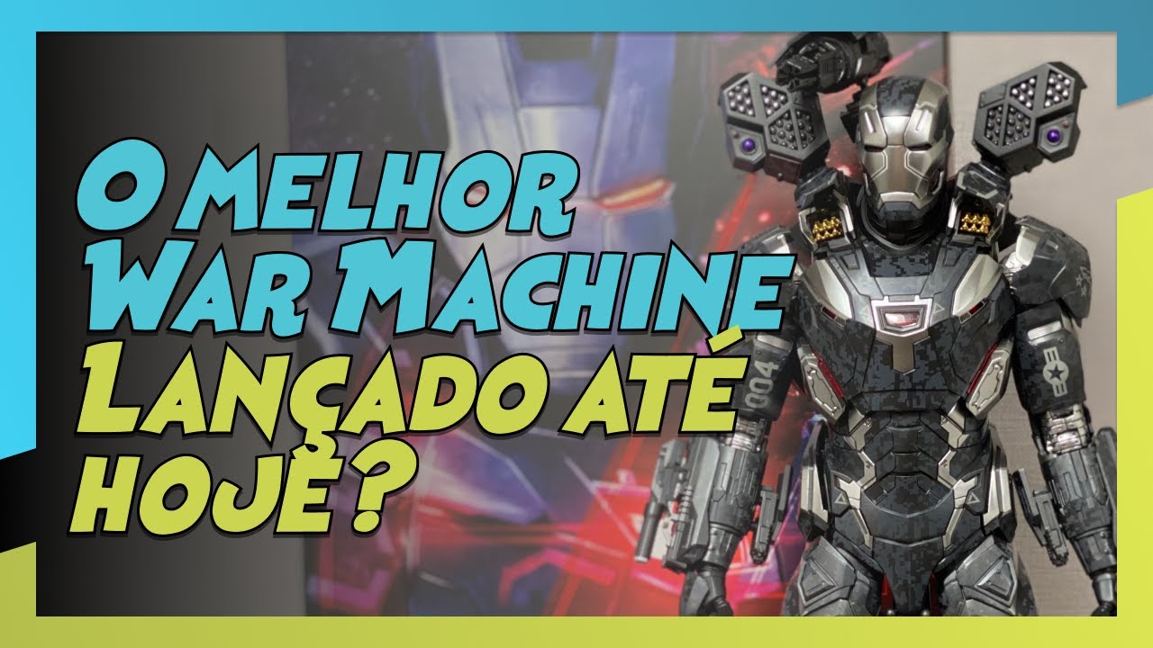 Hot Toys WAR MACHINE Mark IV Avengers Infinity War | Unboxing/Review | Setor Nulo