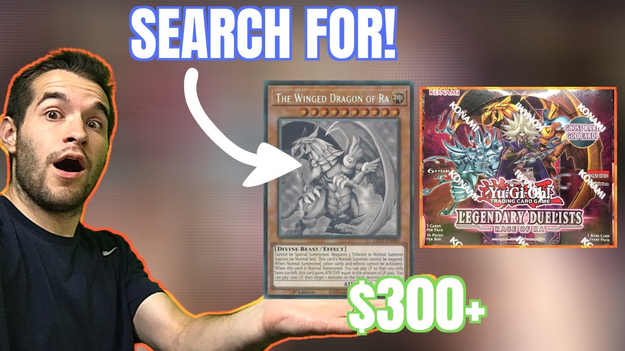 *NEW* LEGENDARY DUELIST RAGE OF RA Yugioh Cards Opening! SEARCH For GHOST Winged Dragon of Ra!