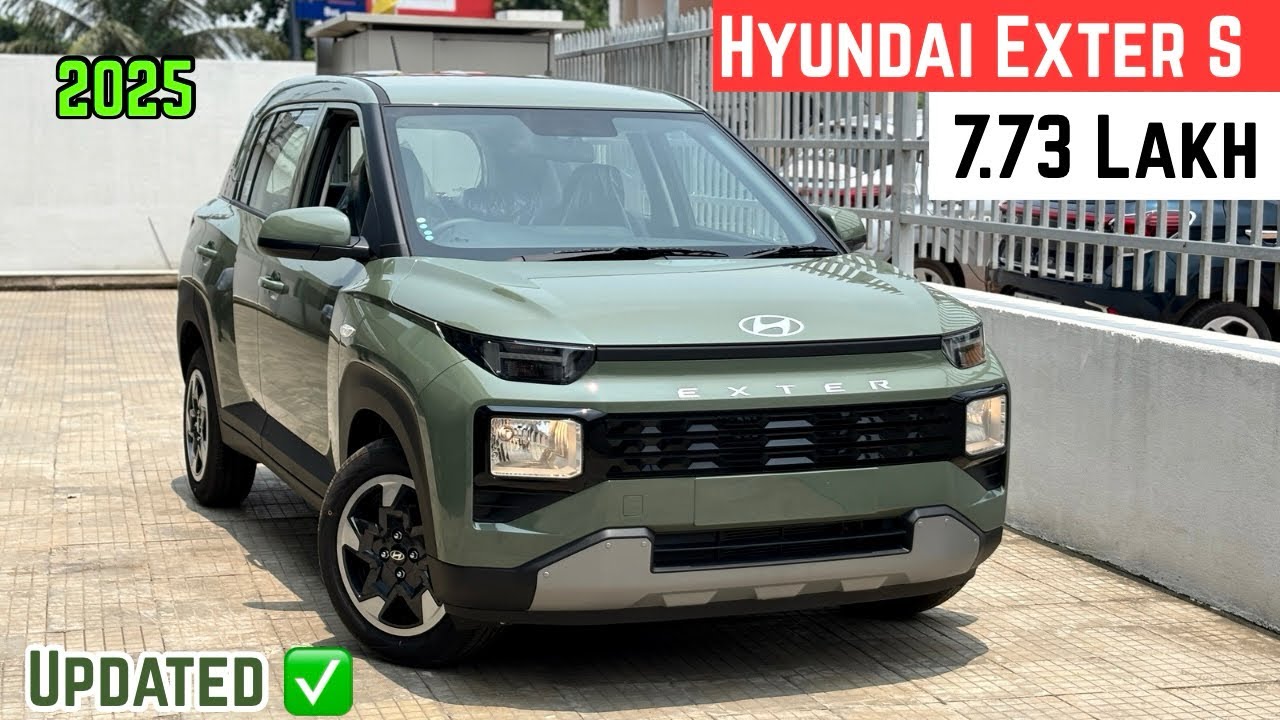 2025 Updated ✅ Hyundai Exter S Variant 3 New Features Full Review And Price Exter S 
