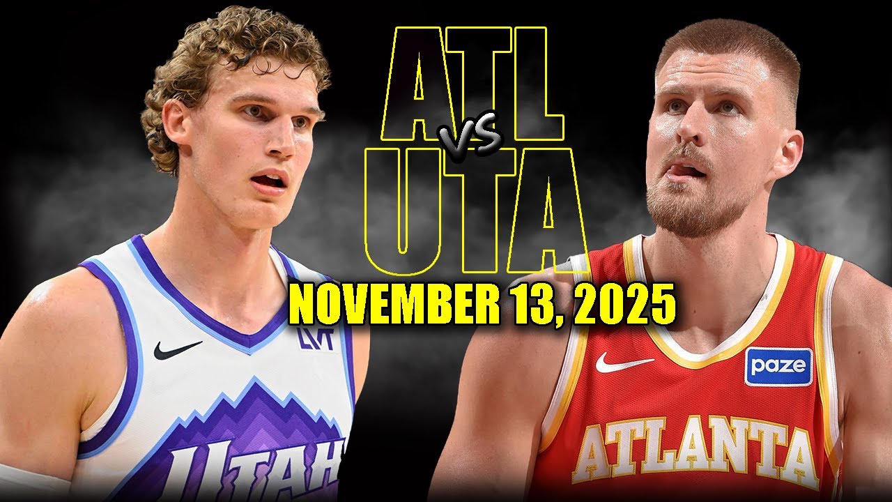 Atlanta Hawks vs Utah Jazz Full Game Highlights - November 13, 2025 | NBA Season
