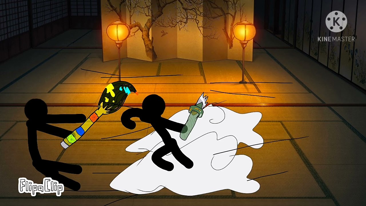 Paint Breathing vs Sharpness Breathing-Demon Slayer-FlipaClip-Test Animation