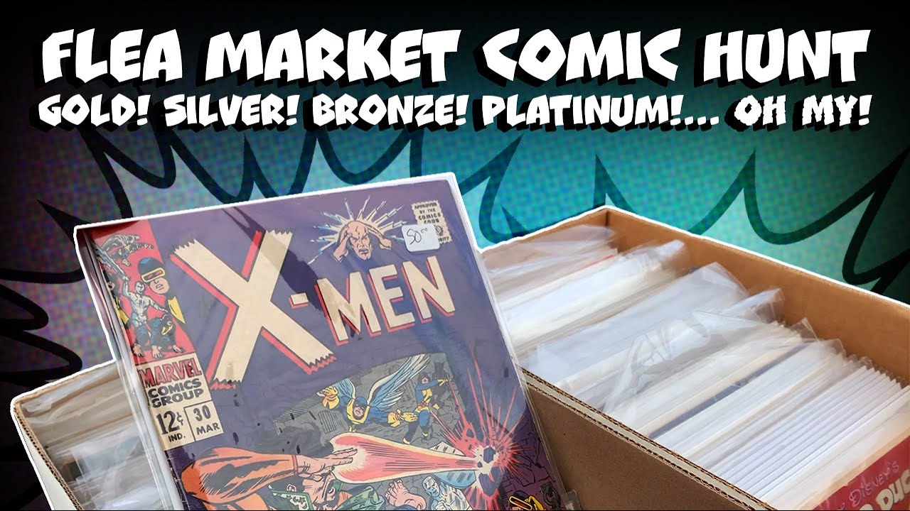 HUGE Flea Market Comic Haul From California! Rare Key & Silver Age Goodies!