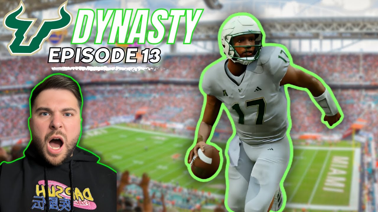 Playing the Ranked Miami Hurricanes - USF Dynasty Episode 13