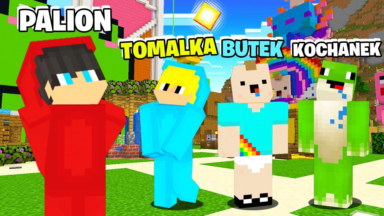 Zamieniliśmy NASZE NICKI na PRAWDZIWE NAZWISKA w Minecraft!