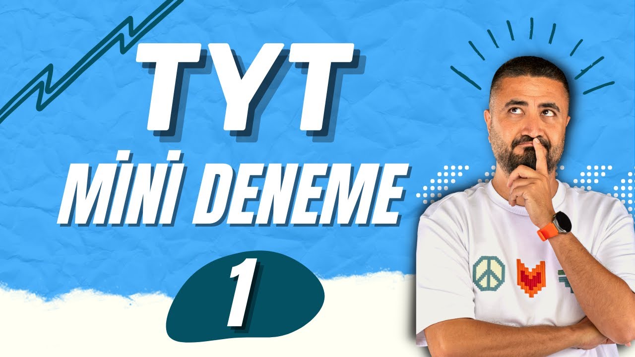 TYT MİNİ DENEME 1 |  Rehber Matematik