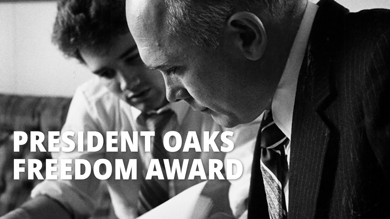 President Oaks Honored For His Support of God, Family, Freedom and Country