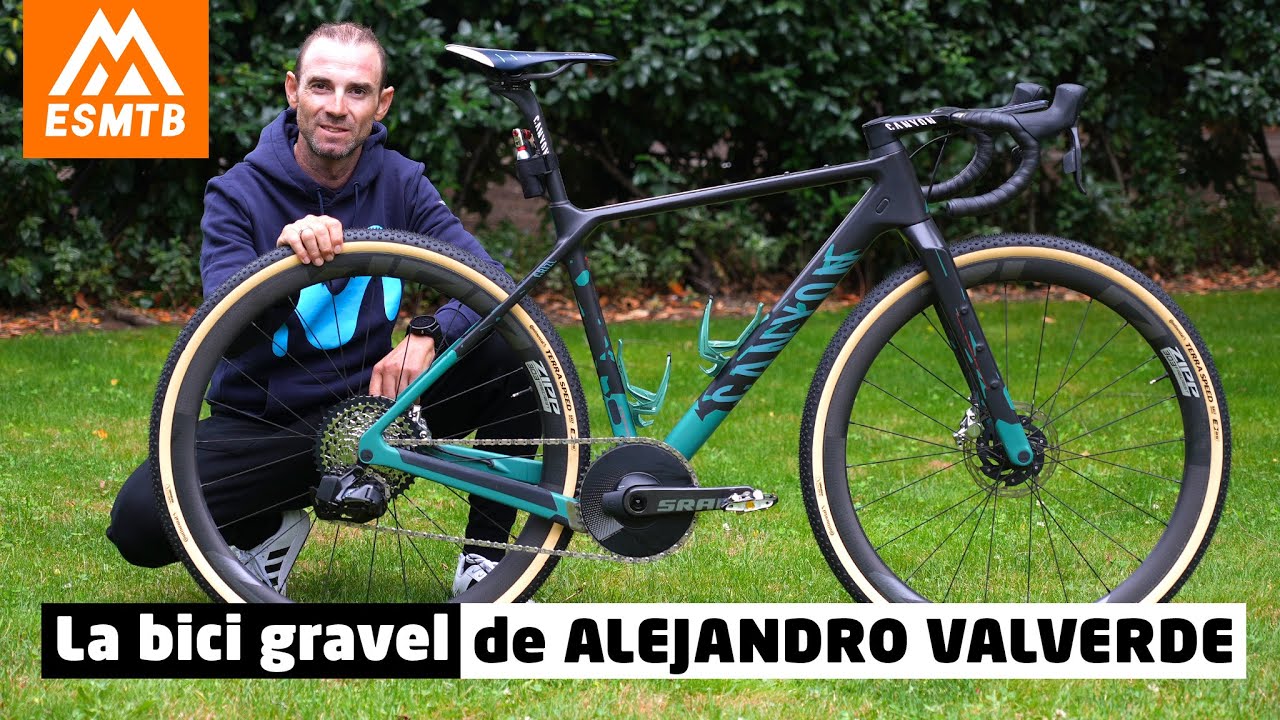 Así es la Canyon Grizl de gravel de Alejandro Valverde