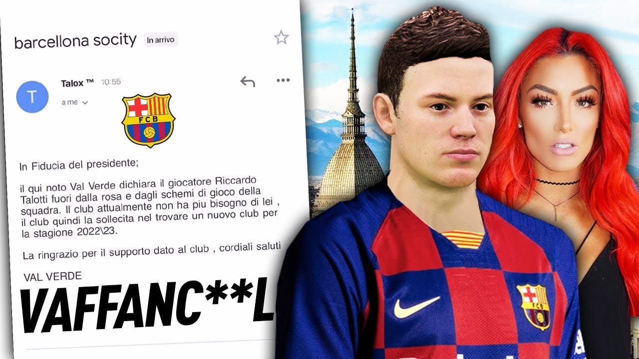 [SHOCK] IL BARCELLONA MI HA CACCIATO!! È STATO MESSI!? CARRIERA MOD VITA REALE