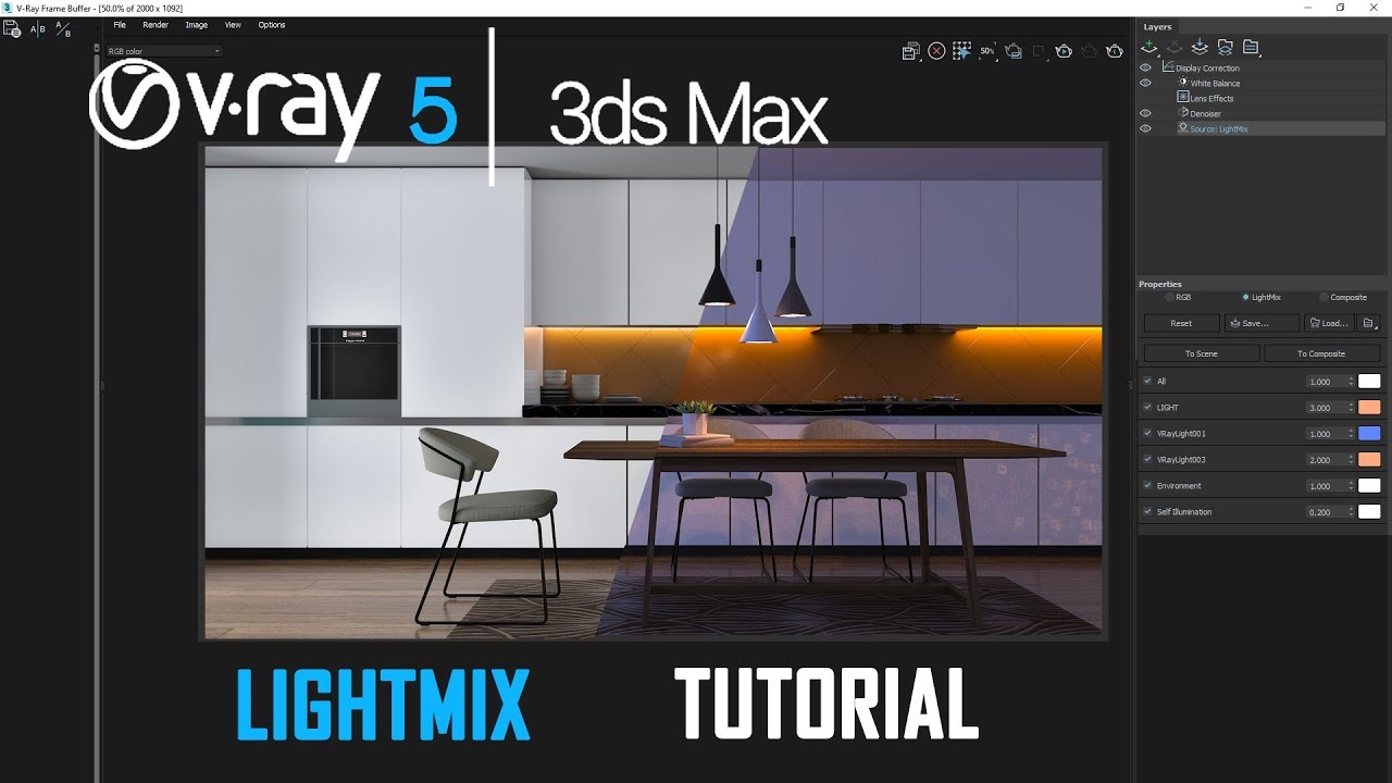 V-Ray 5 for 3ds Max | Light mix finally here! (New Features of Vray 5)