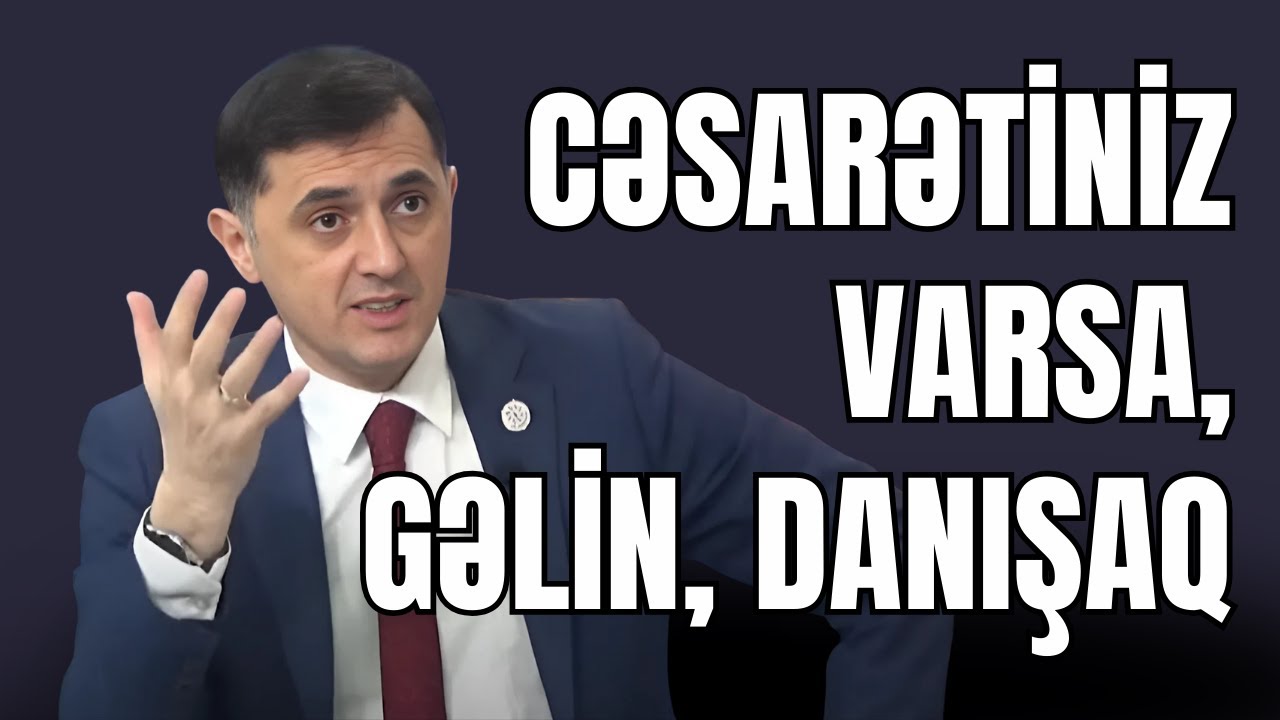 Bizə Məlikməmməd nağılı danışmayın -Vətəndaşa yox, məmura qarşı sərt olun -Tural Abbaslı OD PÜSKÜRDÜ