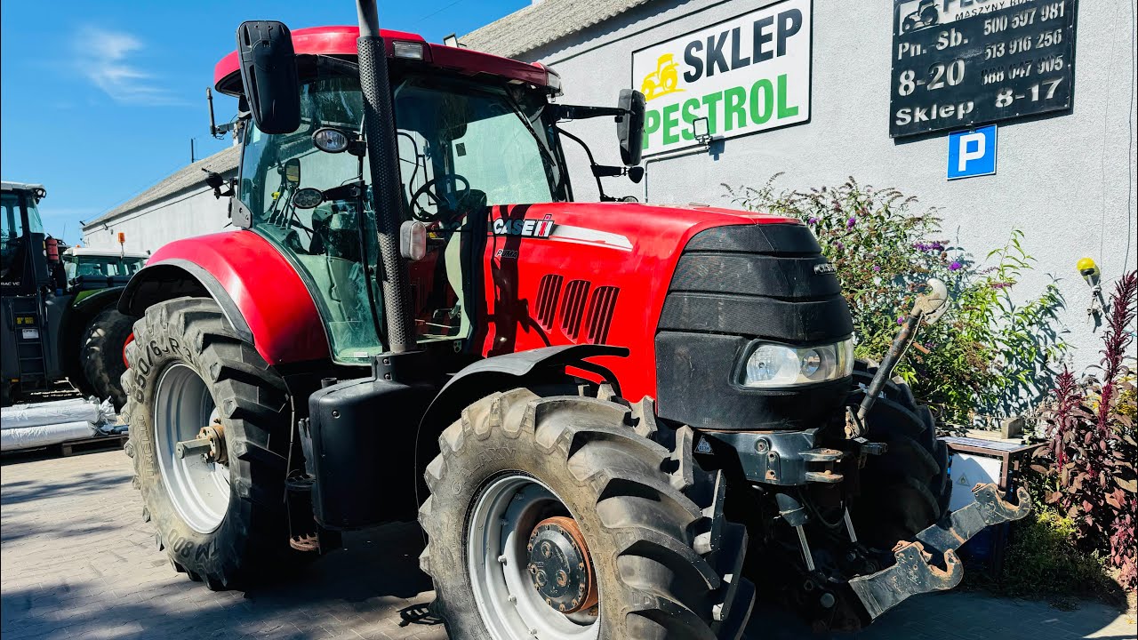 Case PUMA 160, 2014r, MULTICONTROLLER, pneumatyka, WOM i TUZ, miękka oś i kabina *PESTROL*