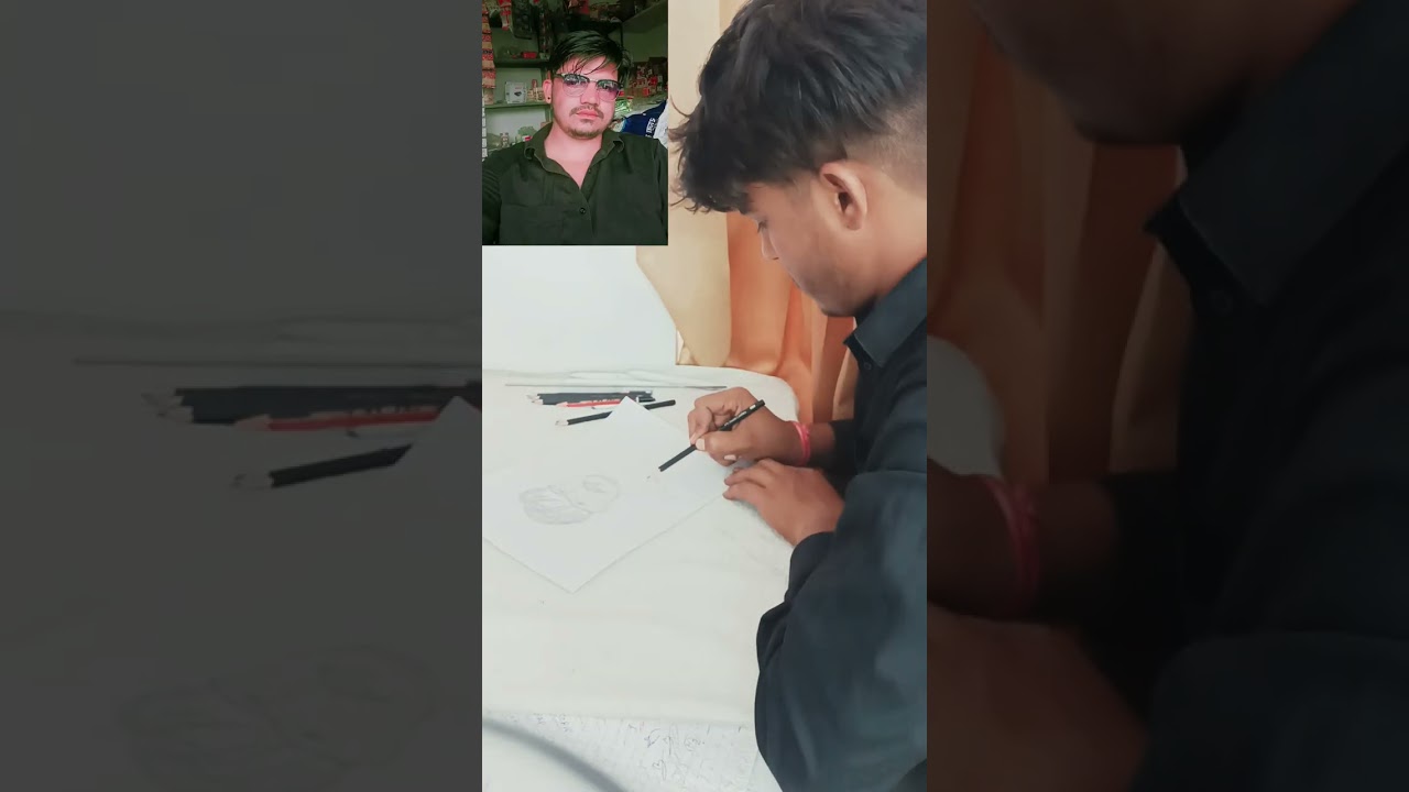 Bhai Vikas Kumar ka pencil sketch banaya 😊🙏