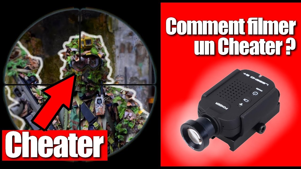 Airsoft sniper Scopecam Foxeer legend 2+ Review FR