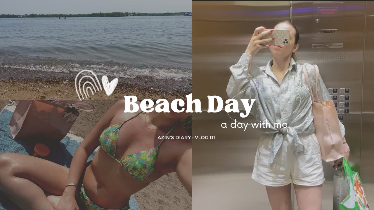 Come for a solo beach day with me!