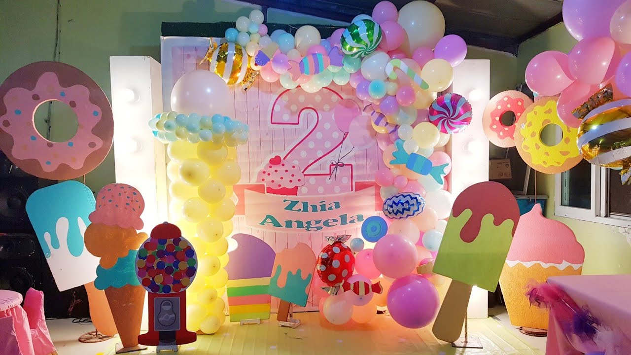 Candyland themed Birthday by Ribbons & Scissors