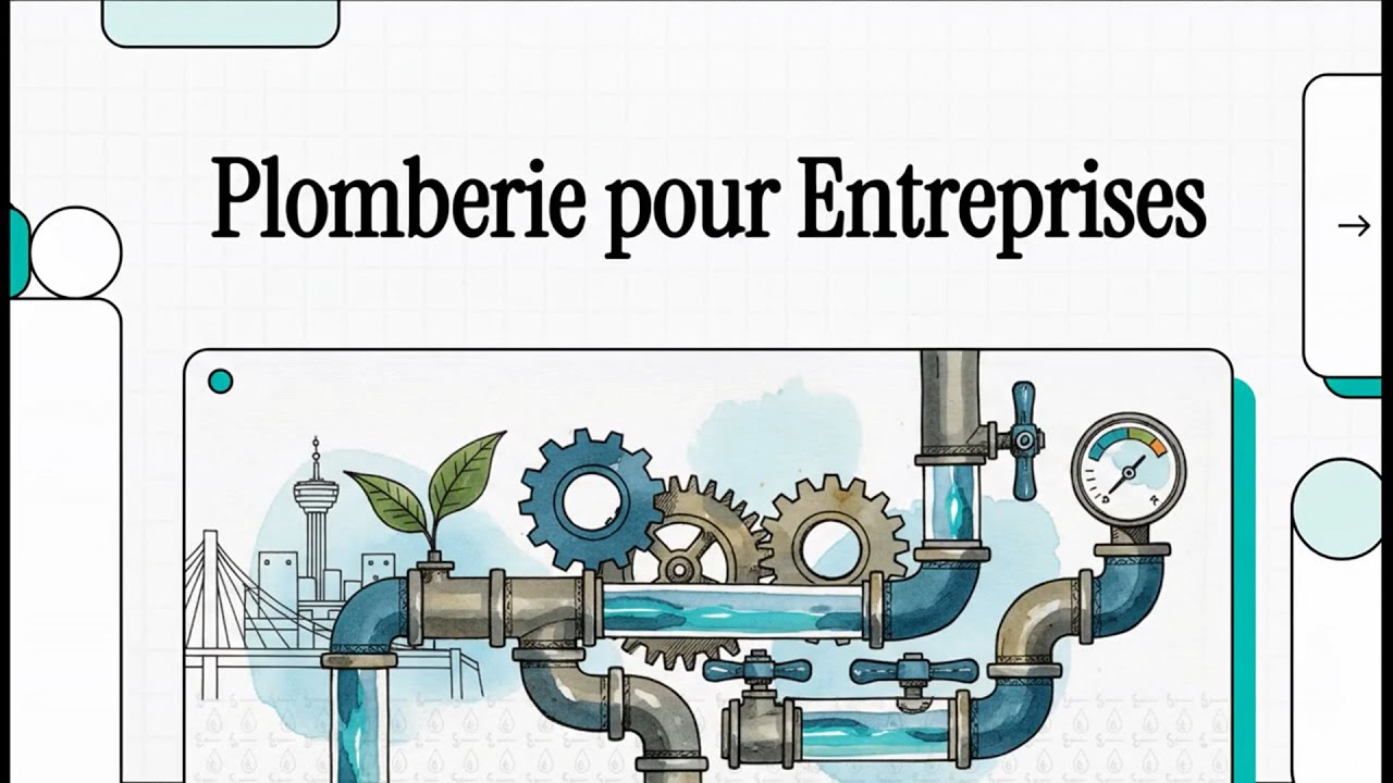Services de plomberie commerciale à Gatineau
