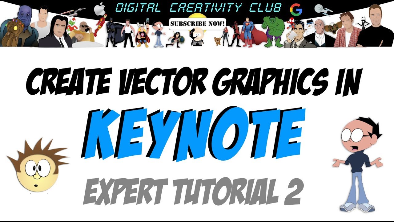 Create Vector Graphics in Keynote 2