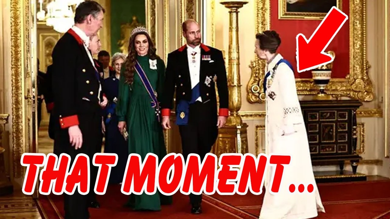 That Subtle Moment: Kate & William with Princess Anne