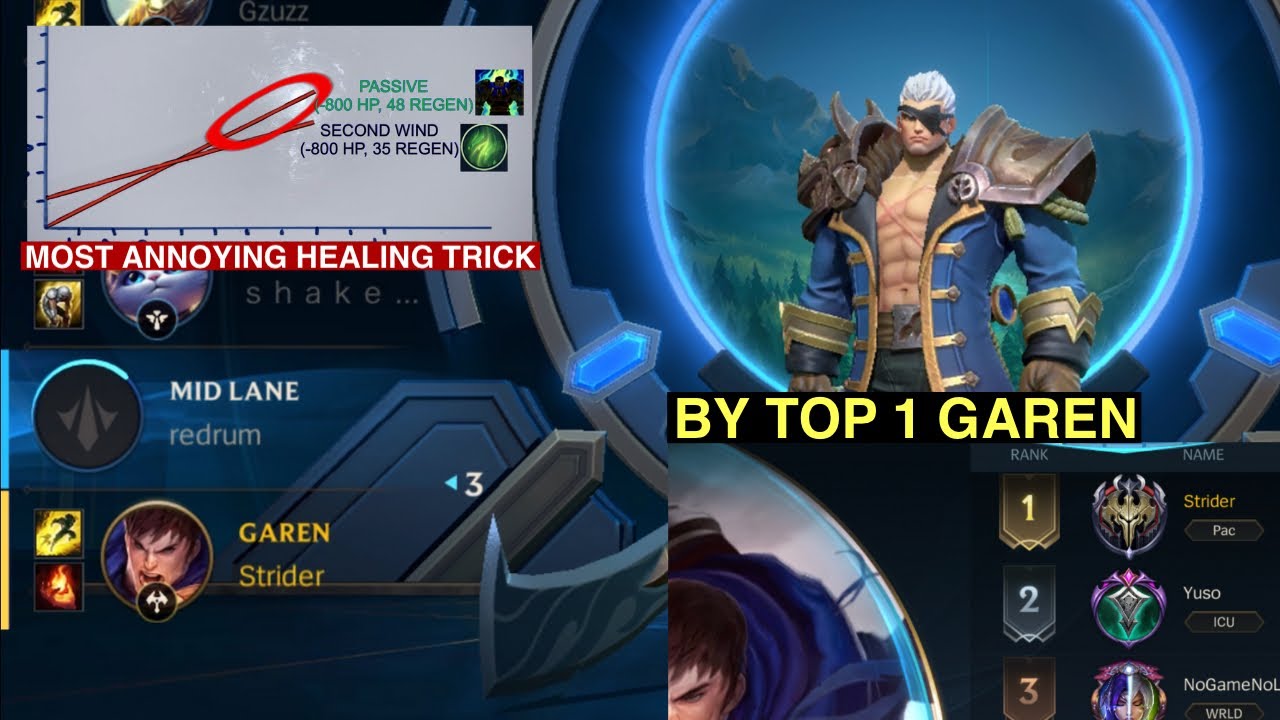How to WIN LANE with GAREN | Wild rift