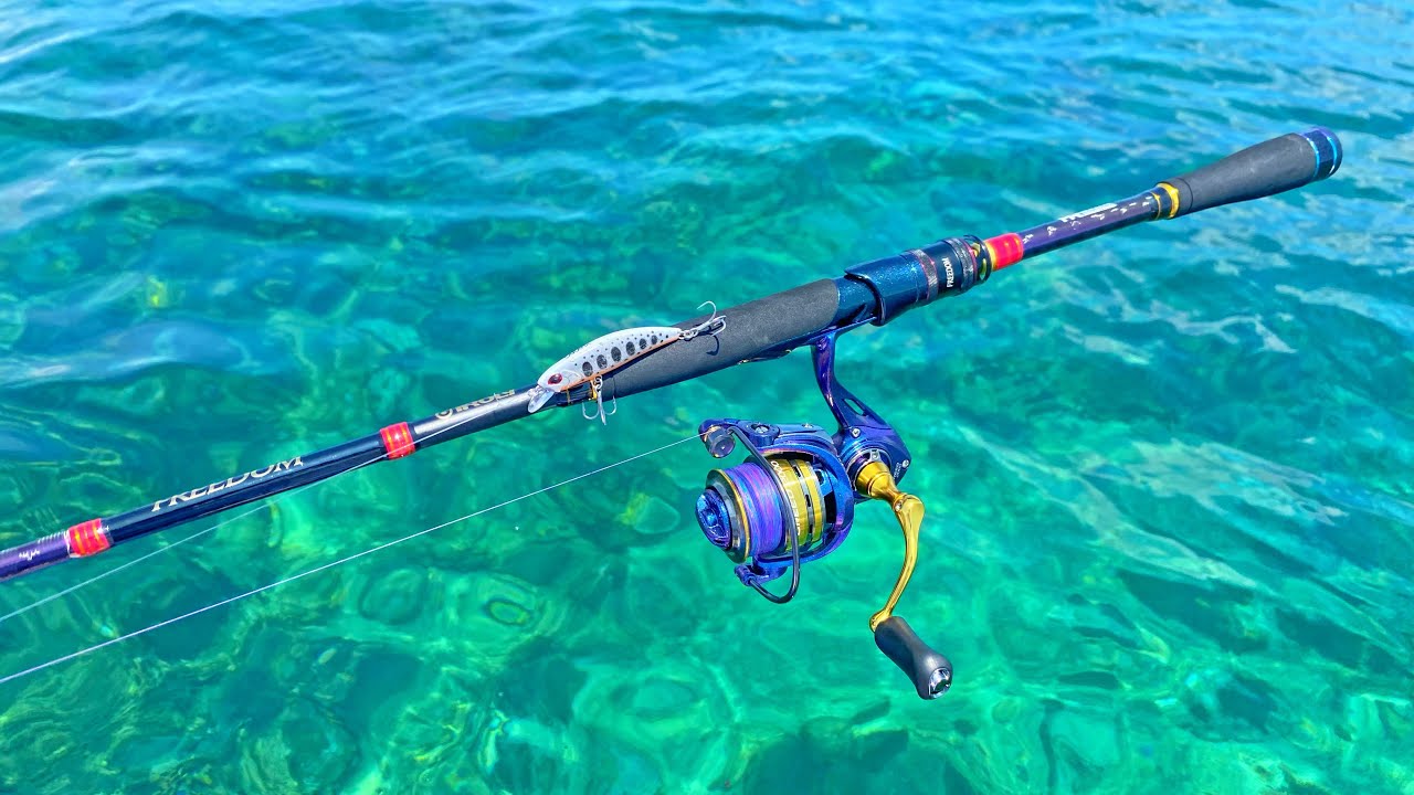 Puas Strike di Spot ini..!! Tes Joran Terbaru iroly Freedom Jigging dan Casting di Karang Dangkal