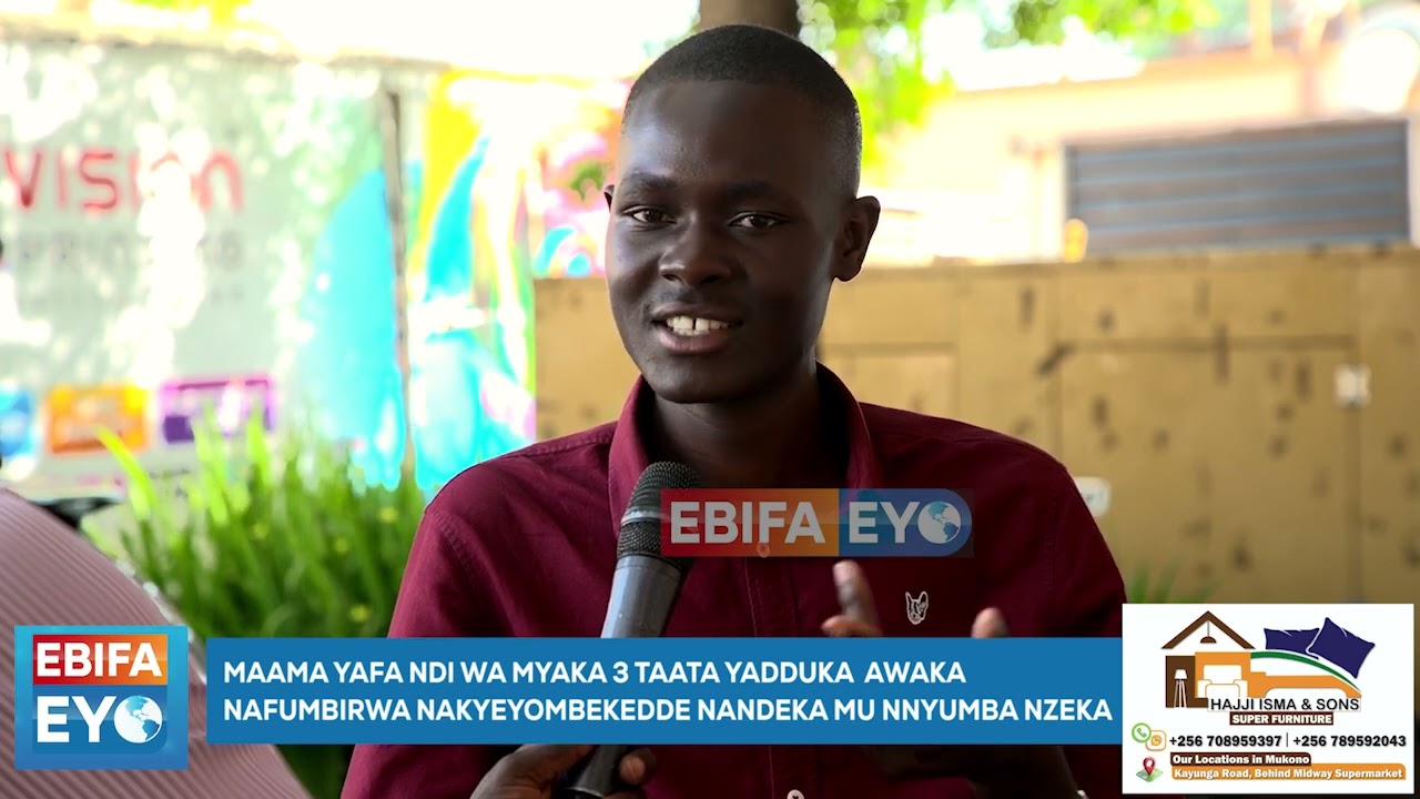 WUUNO MAAMAWE BWEYAFA  TAATA NAMUSUULA MU KIYUMBA NGA WA MYAKA 3 NADUKA  AWAKA YAMULABA AWEZEZA 6