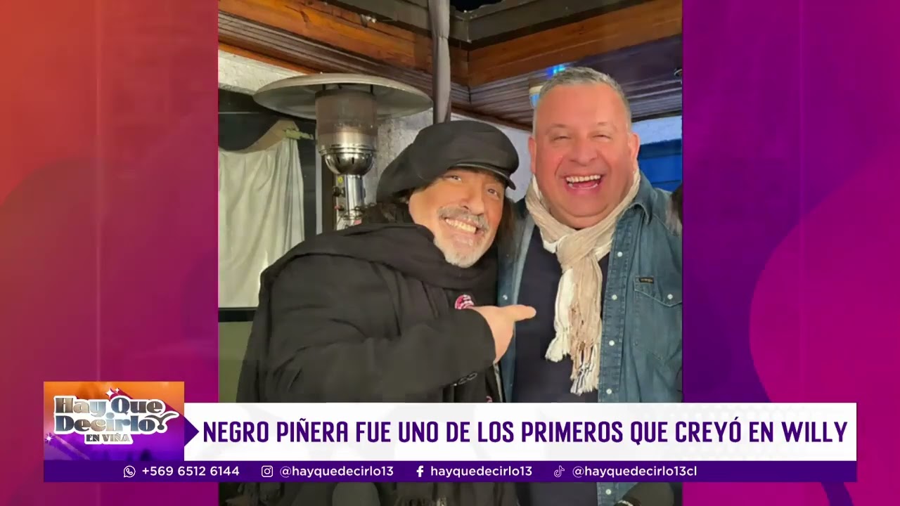 Willy Sabor se quiebra al hablar de Miguel Negro Piñera | Hay Que Decirlo | Canal 13