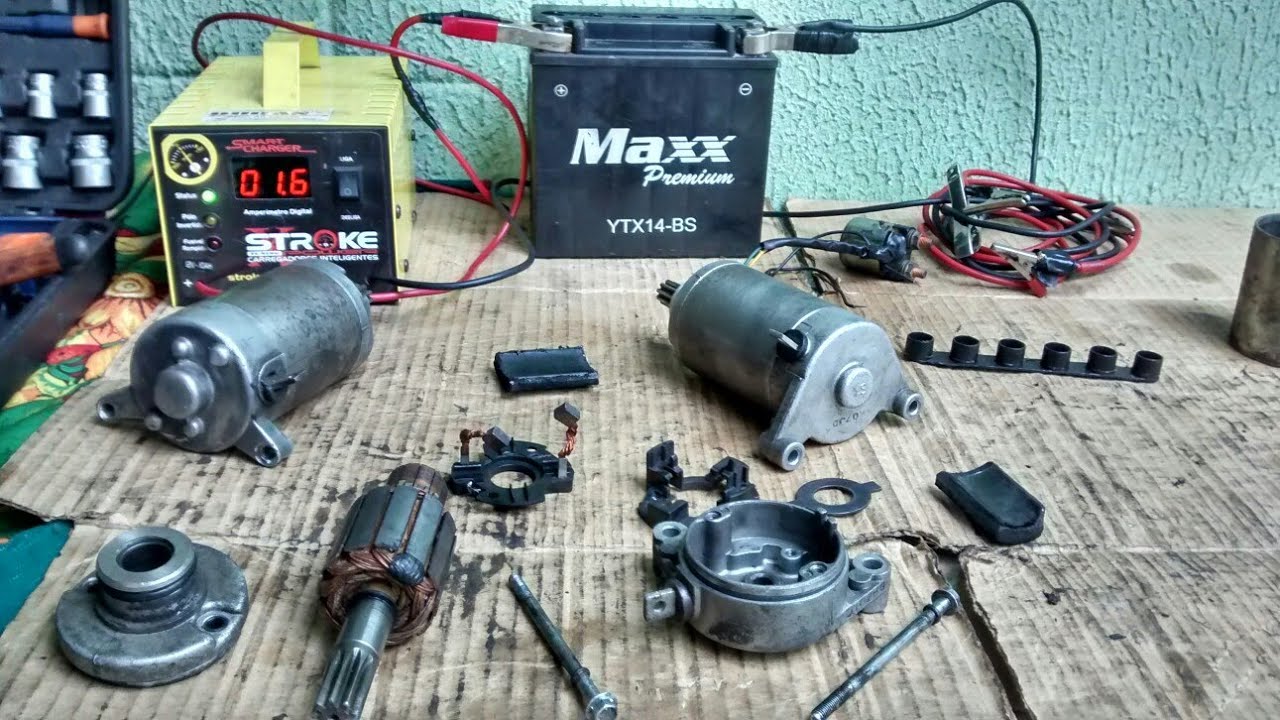 Desmontagem do motor arranque KASINSKI Comet/mirage 250| troca reparo