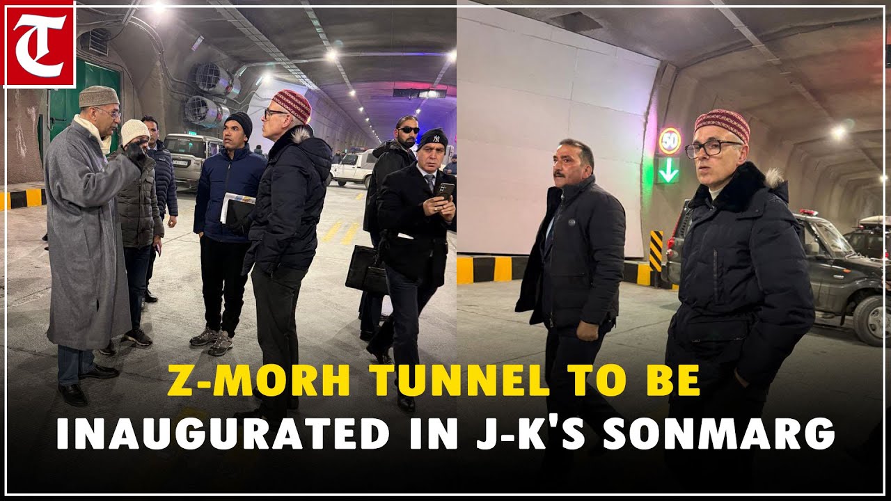 Z-Morh tunnel will boost tourism in J-K's Sonmarg: Omar Abdullah